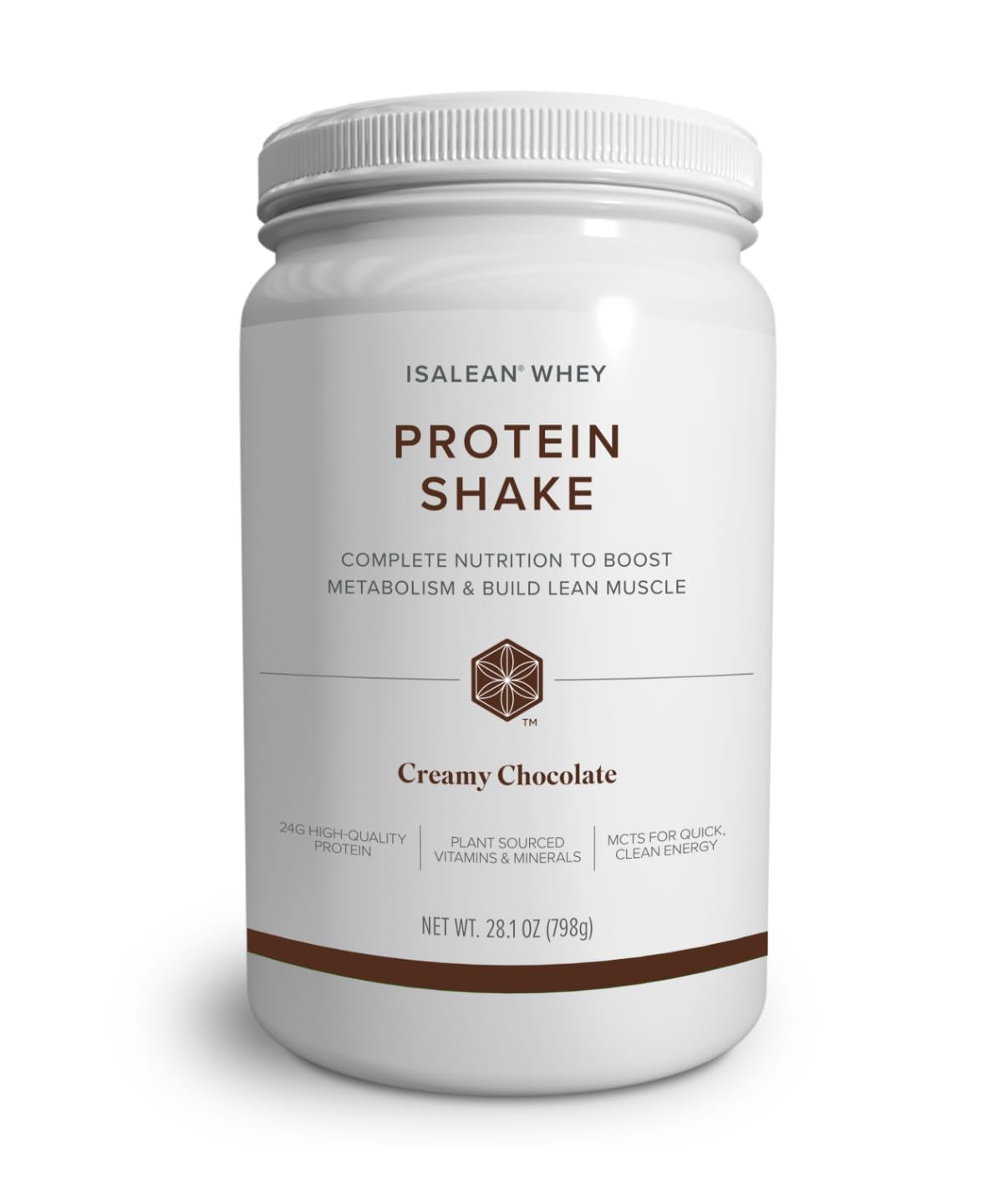 Isagenix IsaLean, 24g Protein Shake, Birthday Cake, 28.1 oz