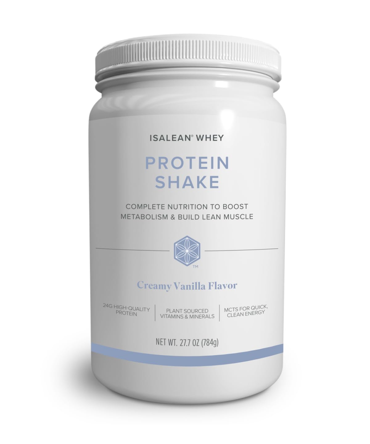 Isagenix IsaLean, 24g Protein Shake, Birthday Cake, 28.1 oz