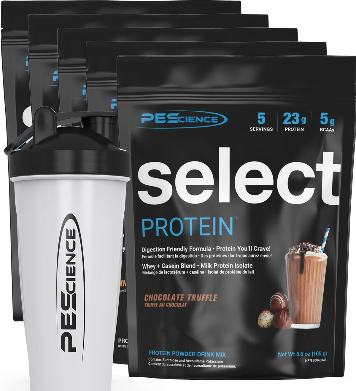 PEScience Select Protein Powder, Gourmet Vanilla, 55 Servings