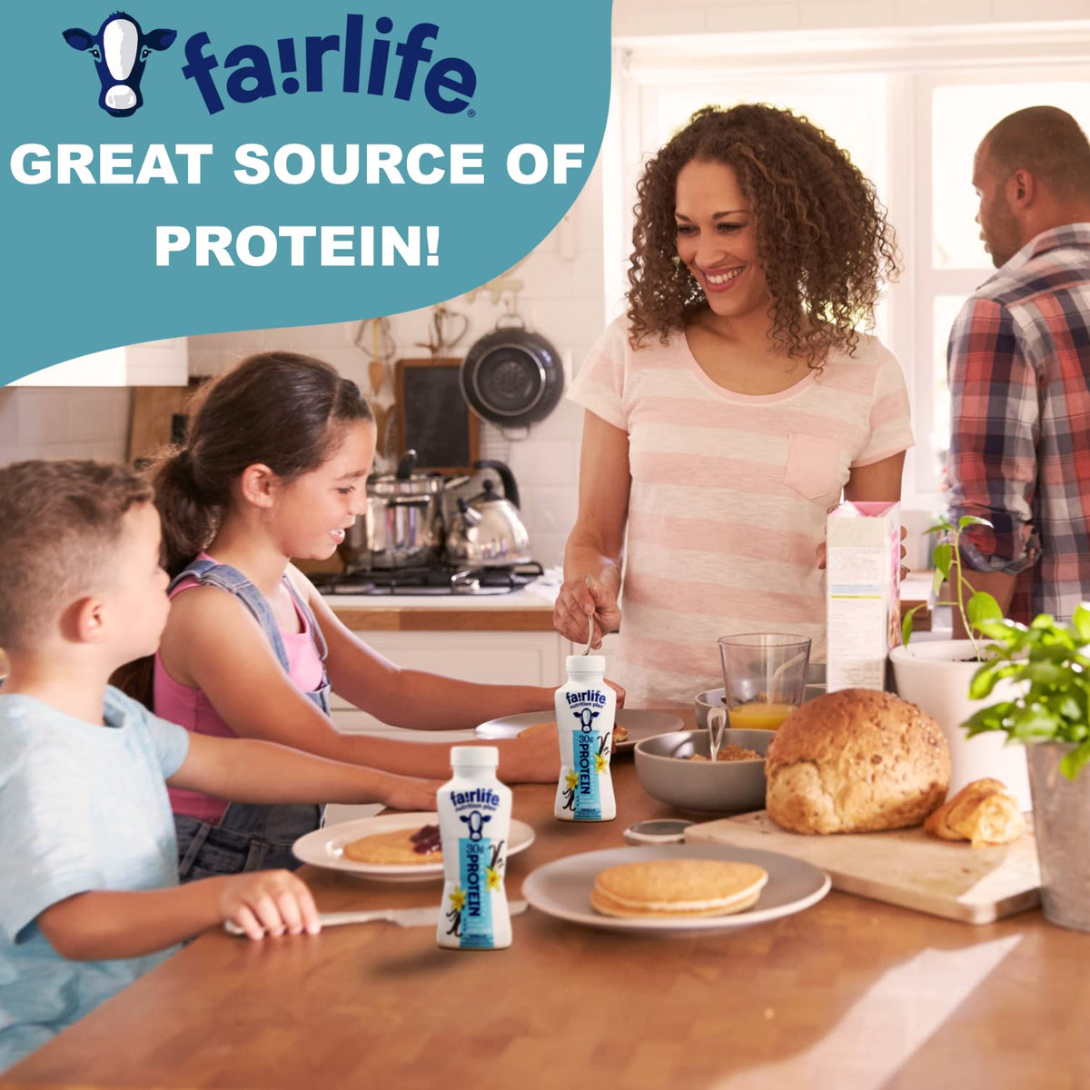 Fairlife Nutrition Protein Shakes - Pack of 12 | 30g Protein, Low Sugar, Lactose-Free | Delicious Vanilla, Chocolate, Salted Caramel, and Strawberry Flavors 11.5 fl., oz. (In KozyHome Packaging) (Vanilla)