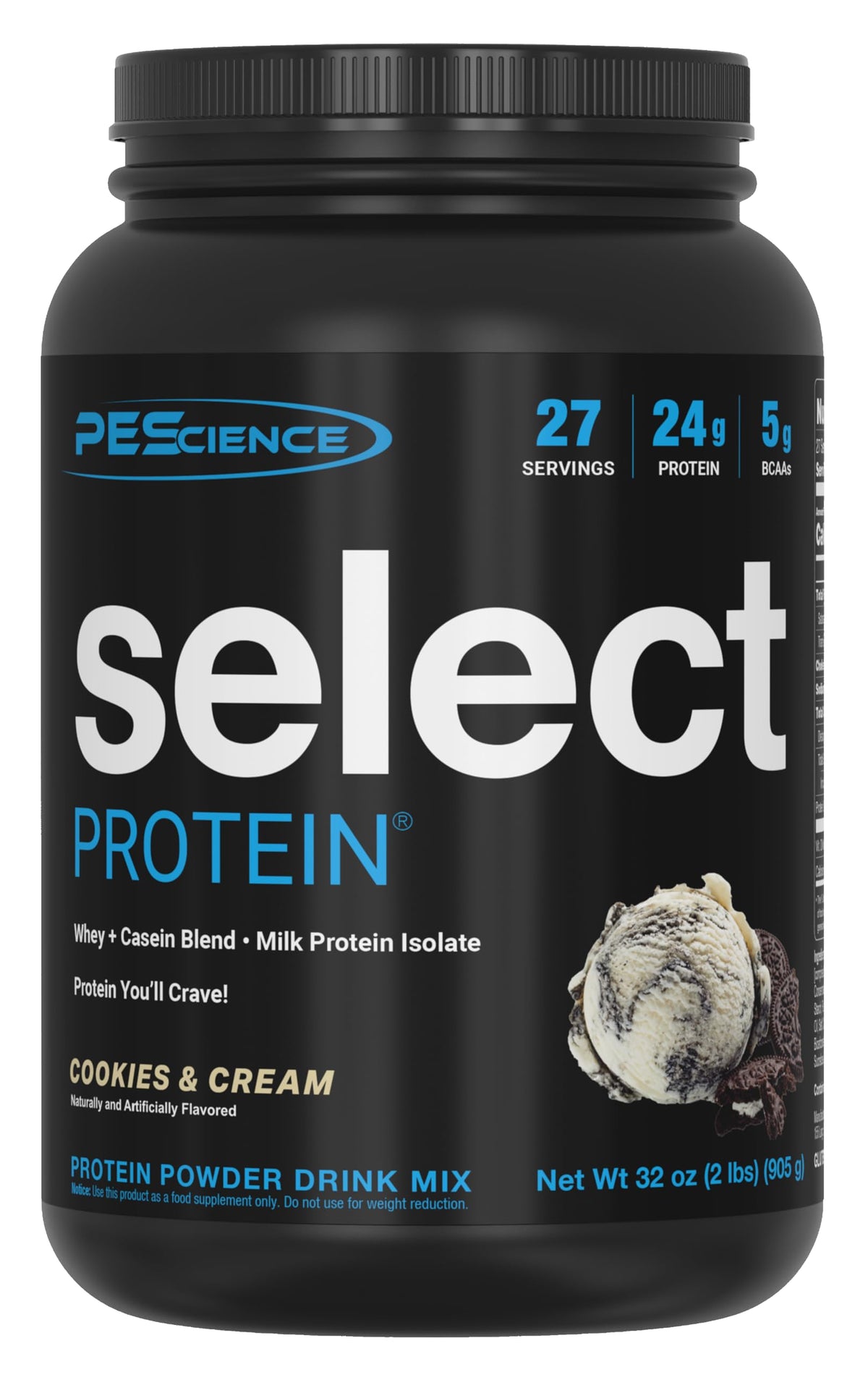 PEScience Select Protein Powder, Gourmet Vanilla, 55 Servings