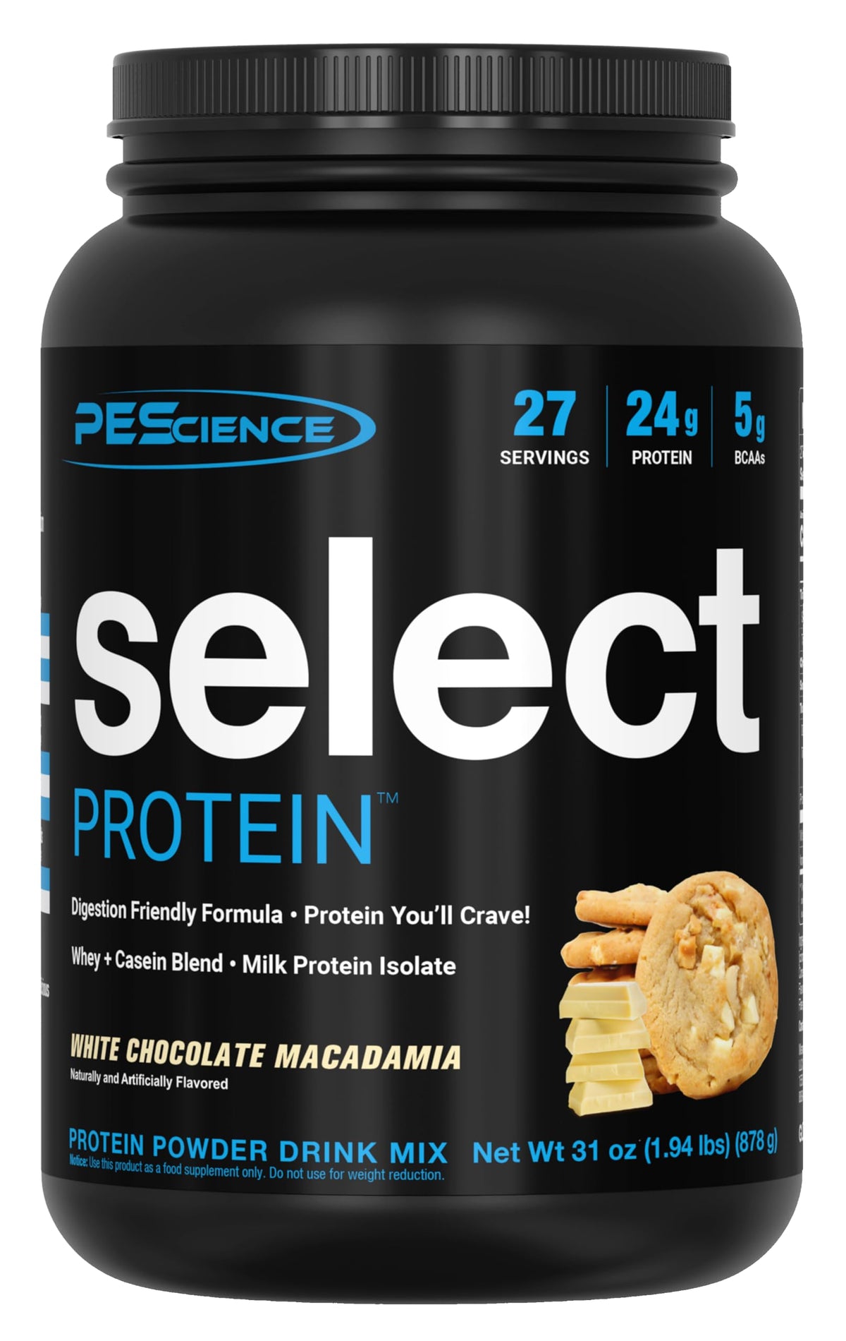 PEScience Select Protein Powder, Gourmet Vanilla, 55 Servings