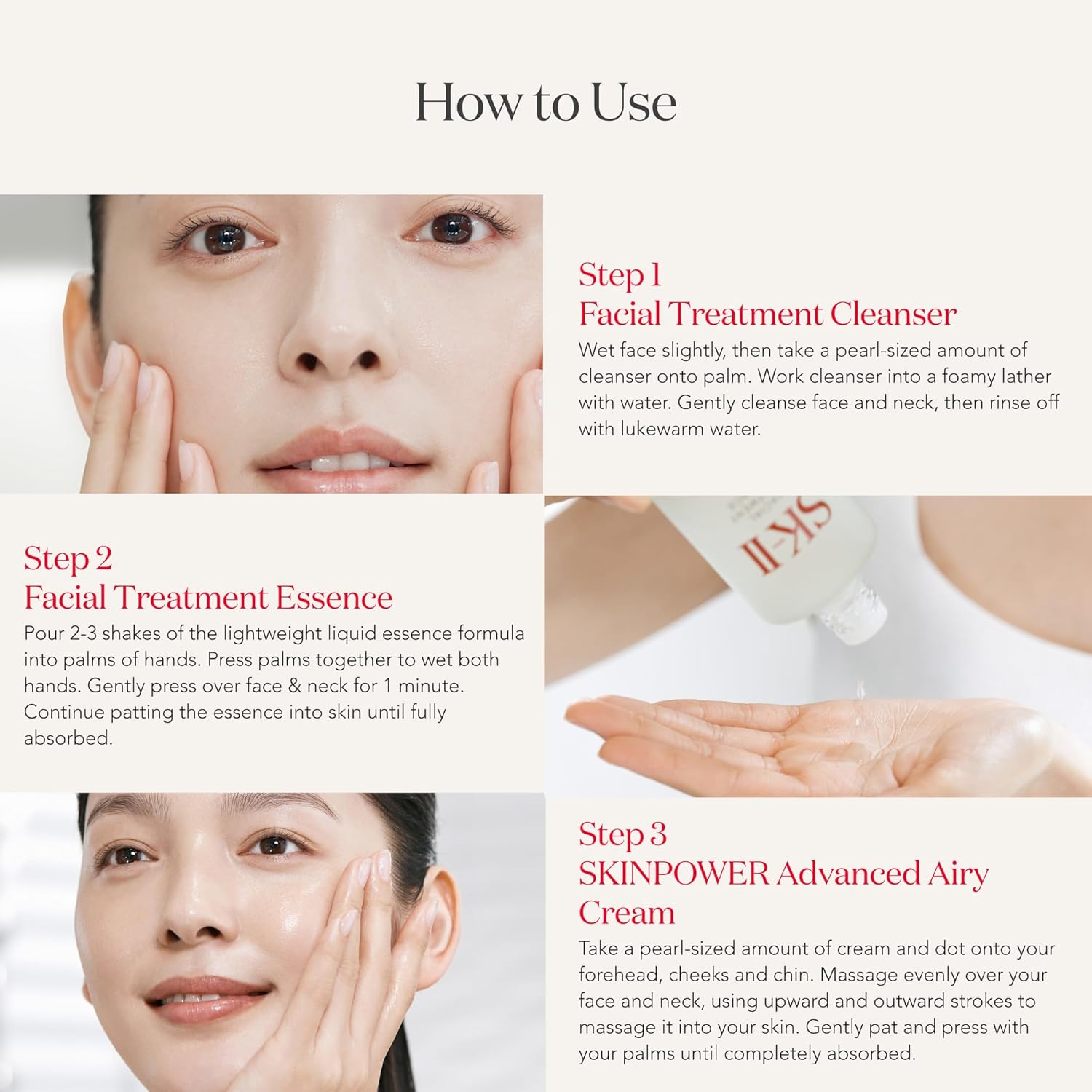SK-II Youth Essentials Skin Care Set - Includes Facial Cleanser, Facial Essence & SKINPOWER Face Cream - Anti Aging Skin Care Set to Reduce Fine Lines & Improve Uneven Texture (3 Count)