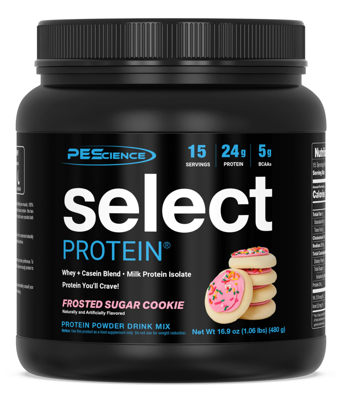 PEScience Select Protein Powder, Gourmet Vanilla, 55 Servings