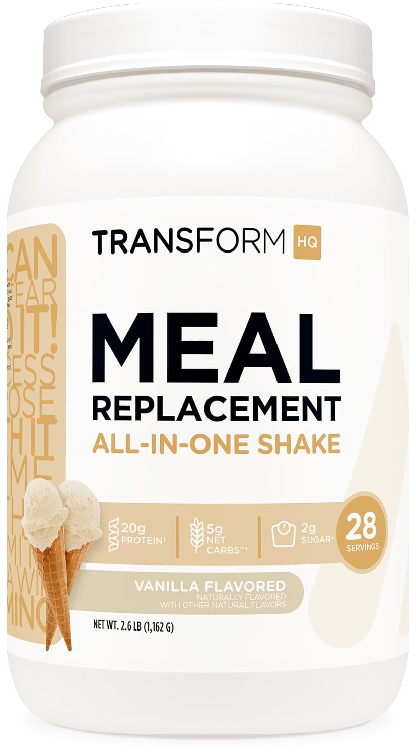 TransformHQ Meal Replacement Shake Powder (Vanilla) 28 Servings