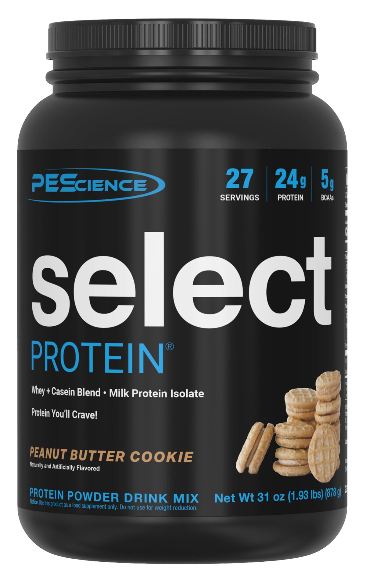 PEScience Select Protein Powder, Gourmet Vanilla, 55 Servings