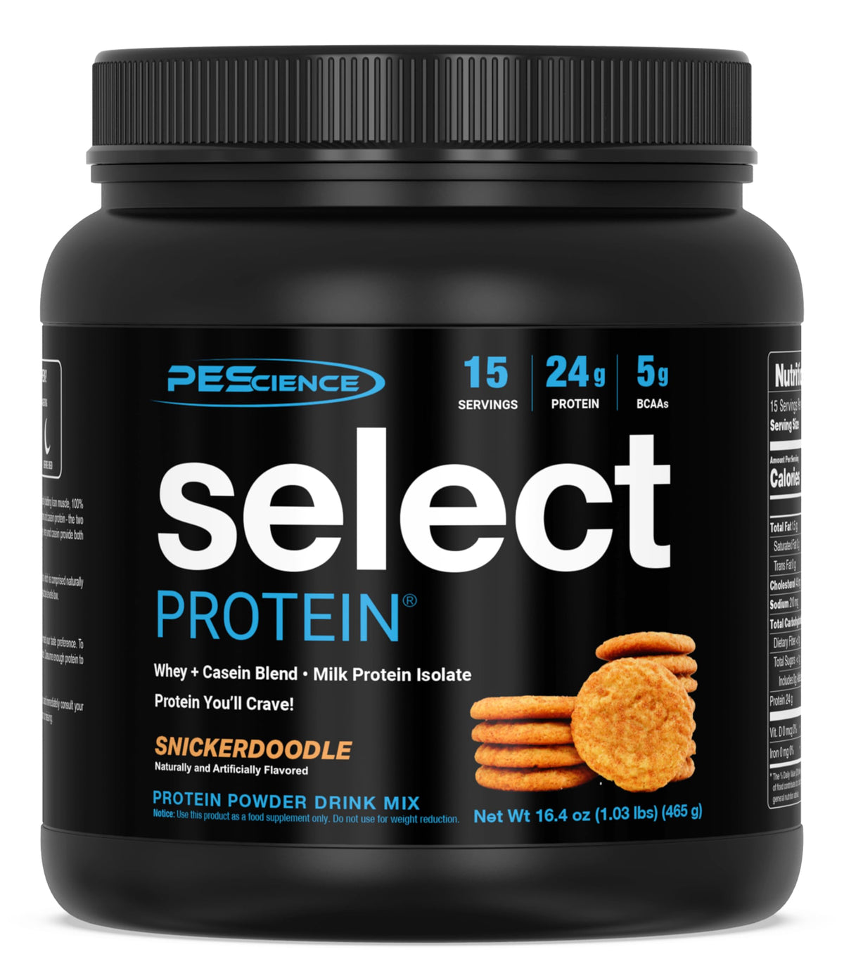 PEScience Select Protein Powder, Gourmet Vanilla, 55 Servings
