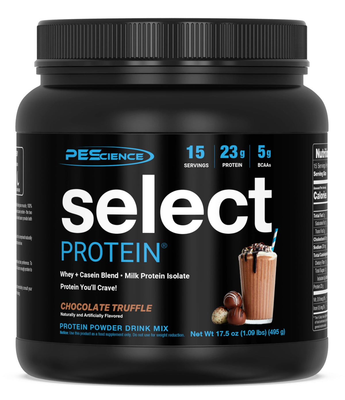 PEScience Select Protein Powder, Gourmet Vanilla, 55 Servings