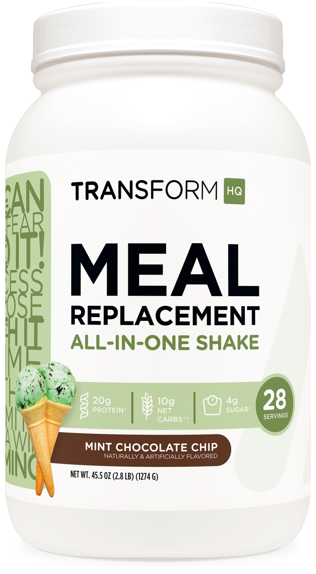 TransformHQ Meal Replacement Shake Powder (Vanilla) 28 Servings