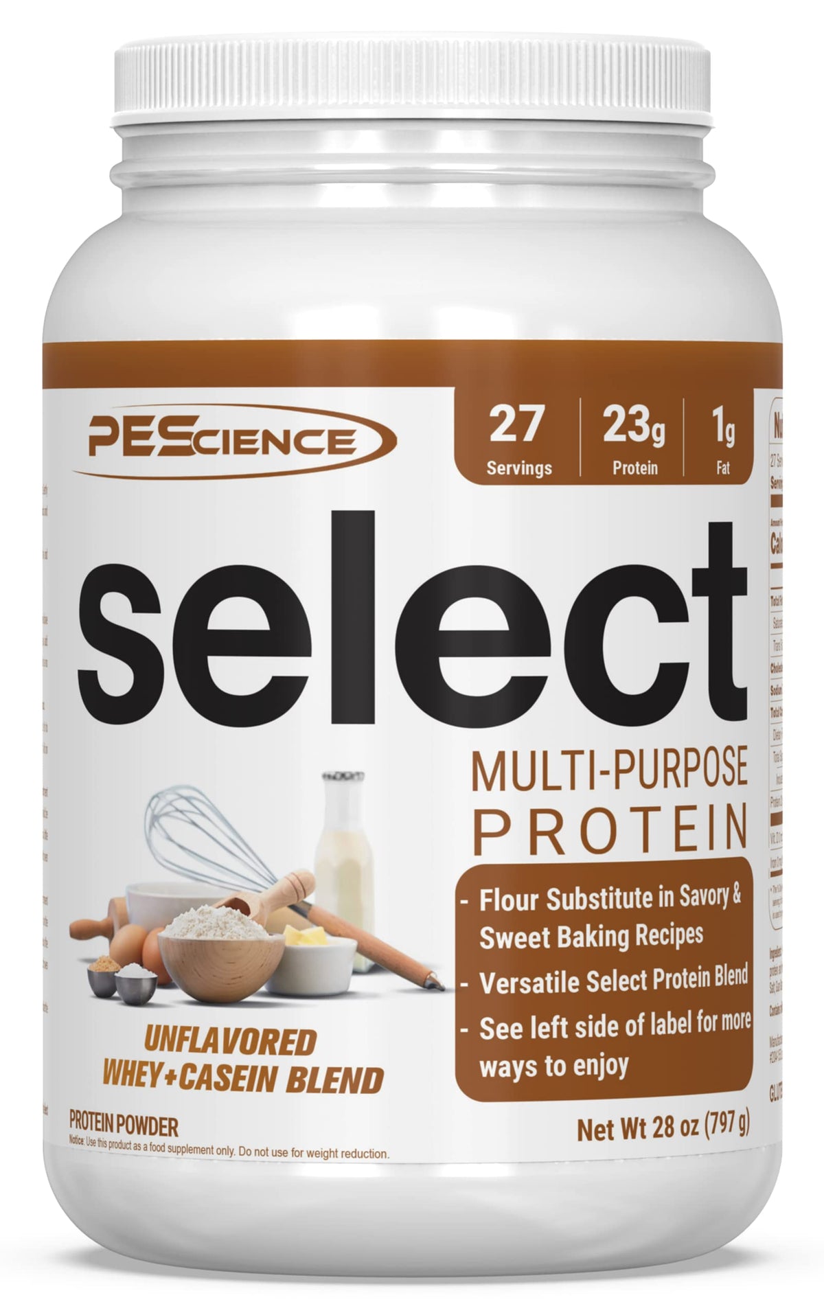 PEScience Select Protein Powder, Gourmet Vanilla, 55 Servings