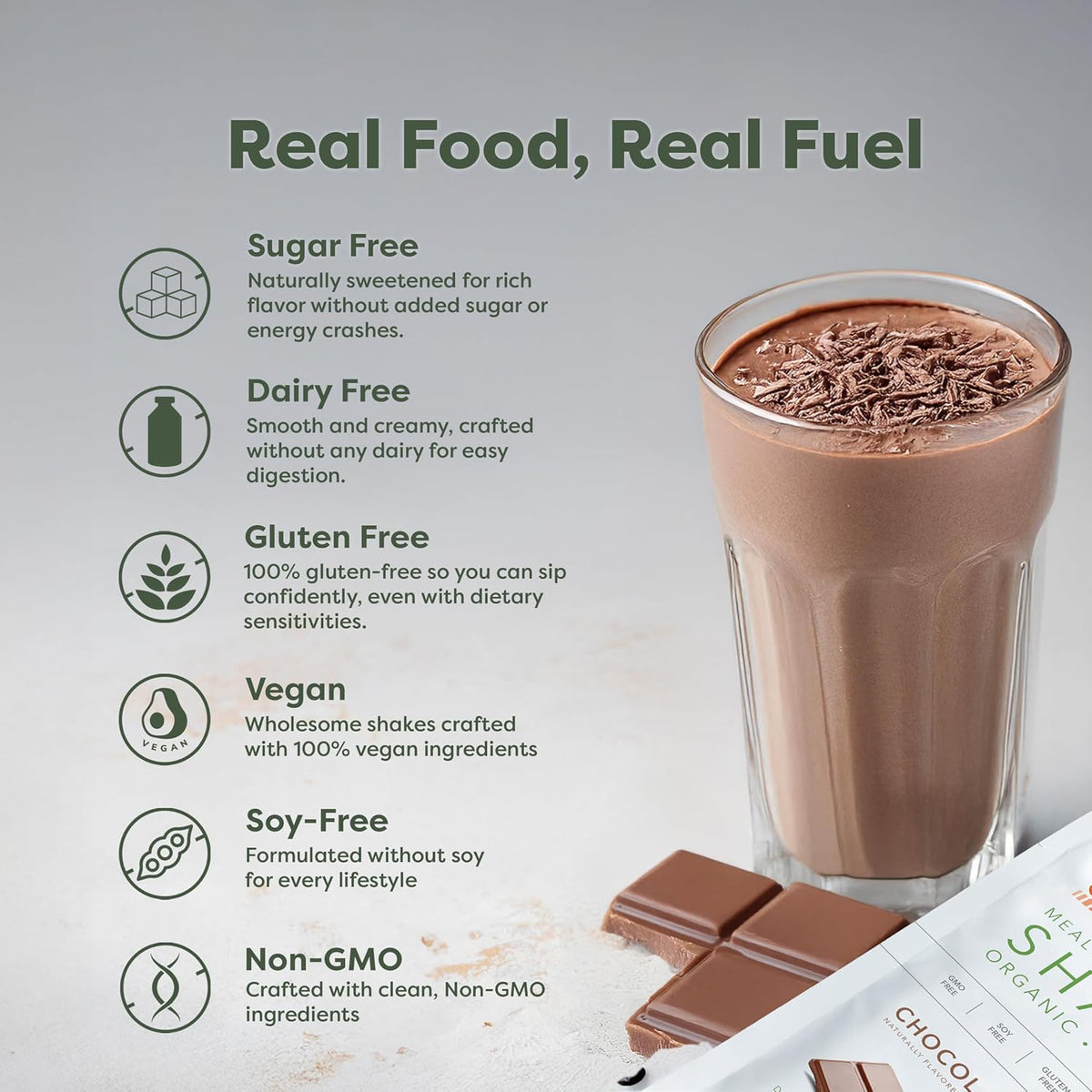 310 Nutrition Organic All-In-One Meal Replacement Shake Powder - Chocolate